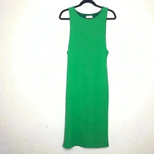 Privacy Please Bodycon Dress Size Large Green Sleeveless Revolve